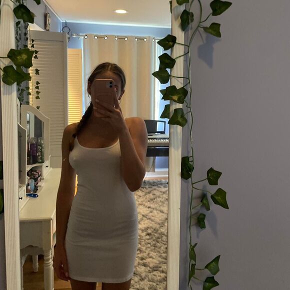 Active Basic Dresses & Skirts - Active-basics Women's White Dress